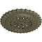 Ekena Millwork Sellek Ceiling Medallion (Fits Canopies up to 1 1/8"), 18 1/2"OD x 7/8"ID x 1 1/2"P, Painted Turtle CM18SKPTF - alternate 2